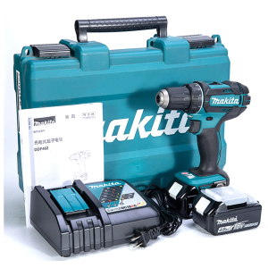 Máy khoan, vặn vít dùng pin Makita DDF482RFE (kèm 2 pin 3.0AH   sạc nhanh)