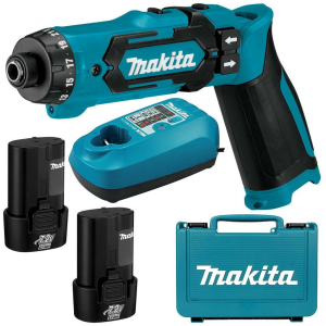 Máy khoan, vặn vít dùng pin Makita DF012DSE(kèm 02 pin + sạc)