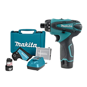 Máy khoan, vặn vít dùng pin Makita DF030DWE(kèm 02 pin 1.5AH + sạc)