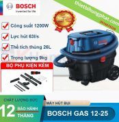 Máy hút bụi Bosch GAS 12-25 Máy hút bụi Bosch GAS 12-25