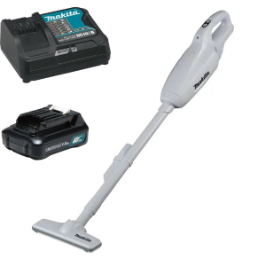 Máy hút bụi dùng pin Makita CL107FDSYW (12V)(màu trắng)(kèm 01 pin + sạc)