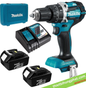 Máy khoan, vặn vít dùng pin Makita DDF487RFJ(kèm 02 pin 3.0 + sạc nhanh) Máy khoan, vặn vít dùng pin Makita DDF487RFJ(kèm 02 pin 3.0 + sạc nhanh)