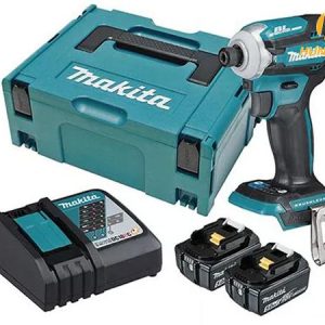 Máy vặn vít dùng pin Makita DTD171TJAR (Sạc nhanh(DC18RC), 2 pin 5.0Ah(BL1850B))