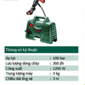 Máy phun rửa áp lực Bosch Aquatak AQT 100