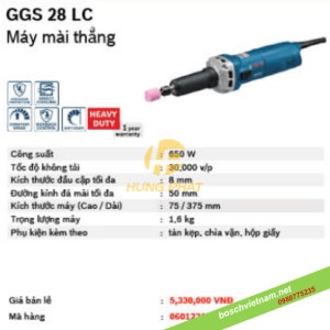 Máy mài thẳng Bosch GGS 28LC